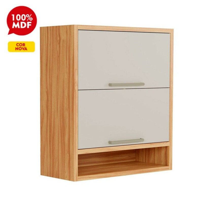 ARMARIO RONIPA 2P. ABRIR BASCULANTE SYRAH 80CM AMENDOA/OFF WHITE ARMARIO RONIPA 2P. ABRIR BASCULANTE SYRAH 80CM AMENDOA/OFF WHITE