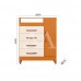 COMODA 4G 1P. ABRIR ALBATROZ TURQUESA CINAMOMO/OFF WHITE