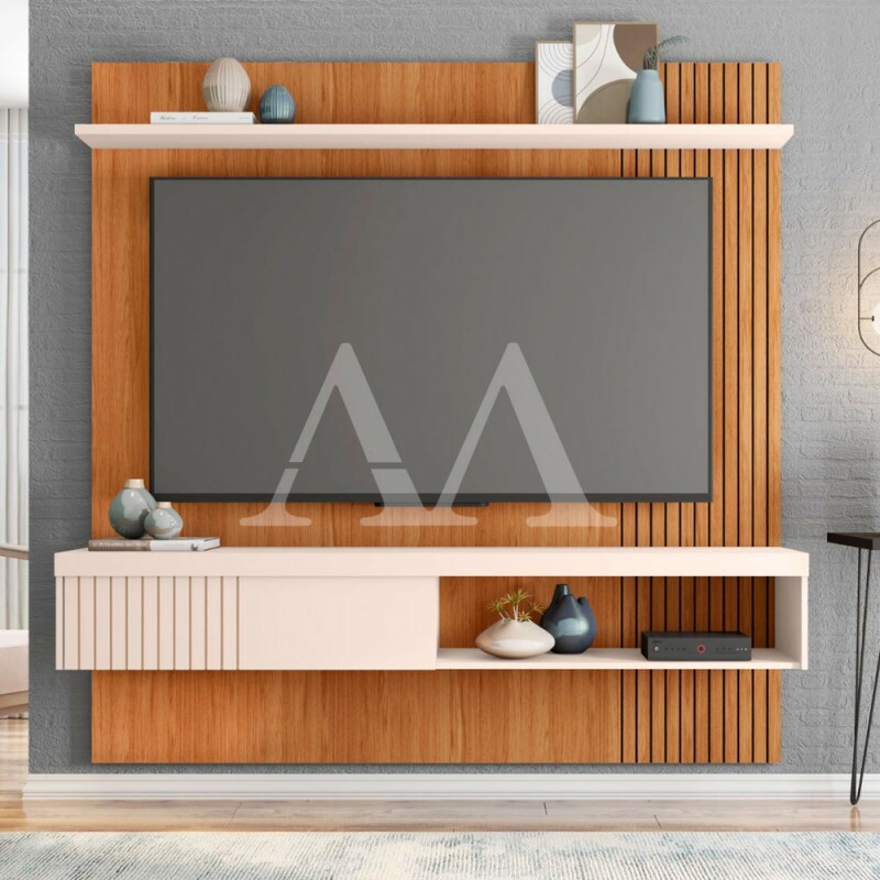 PAINEL CAEMMUN JADE 1.5 FREIJO / OFF WHITE