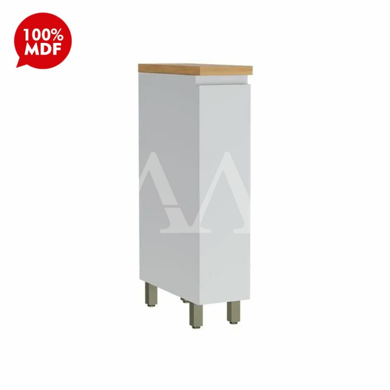 BALCAO NESHER 1P ABRIR RAINHA P/CONDIMENTOS 20CM BRANCO/NATURE 500860