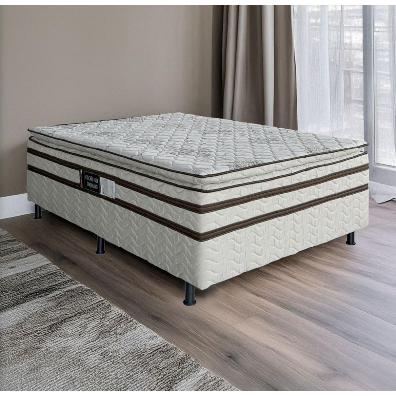 CAMA BOX D28 138X188X64 DESIGN MASTER C/PILLOW