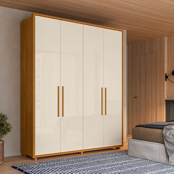 ROUPEIRO 4P. ABRIR 3G MADETEC GRECO C/ESP E C/PES CINAMOMO/OFF WHITE