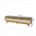 RACK GELIUS REQUINTE 212 C/LED NATURALE/OFF WHITE