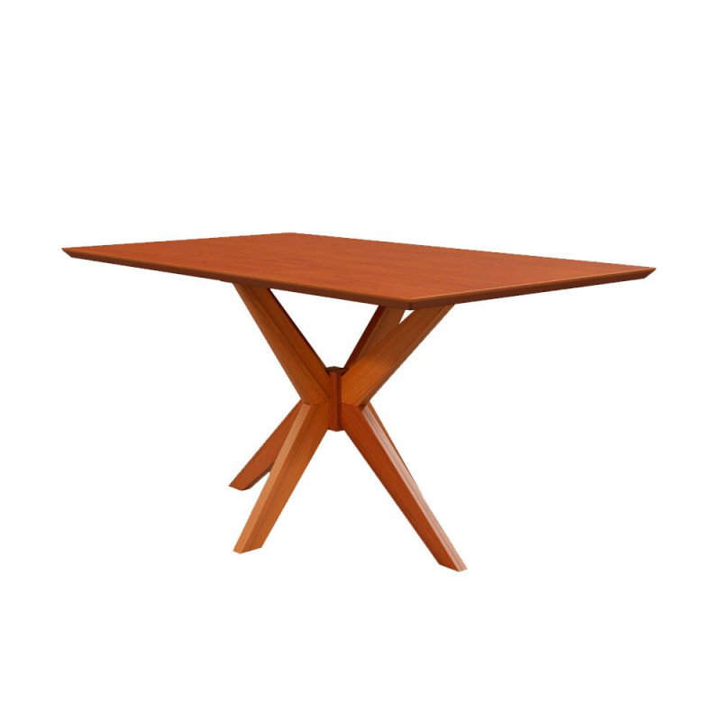 MESA AGN ANNA RETANGULAR 116X80 TAMPO LAMINADO MADEIRA