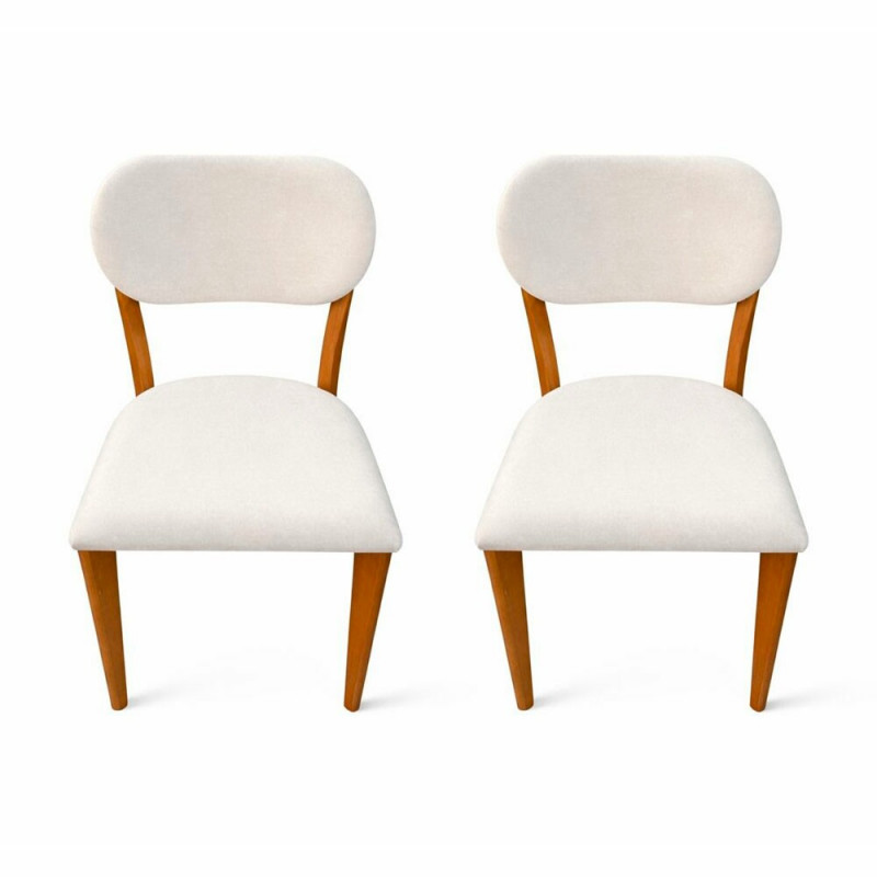 CJ 02 CADEIRAS ART ASSENTO JASMIN TEC 614 MEL