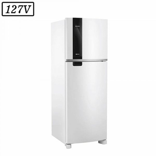 REFRIGERADOR BRASTEMP DOMEST BRM46 FROST FREE DUPLEX 385L 127V BRANCO
