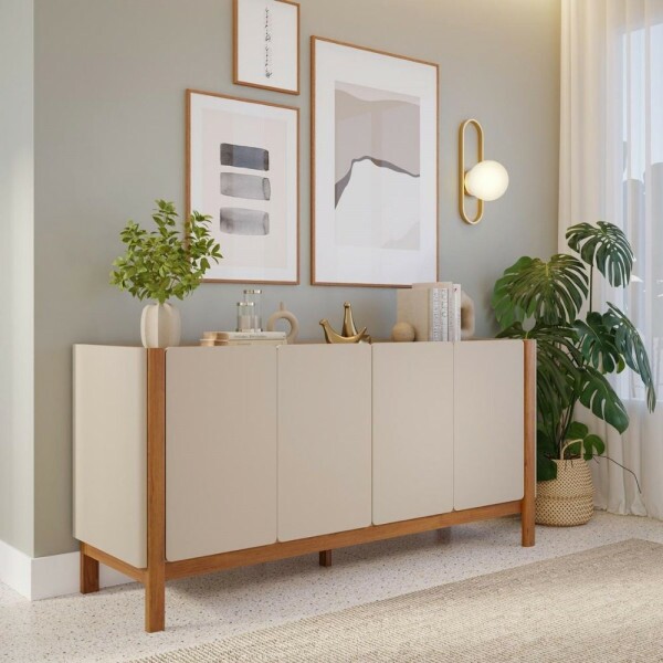 BUFFET CIMOL ARACA NATUAME MADEIRA/OFF WHITE BUFFET CIMOL ARACA NATUAME MADEIRA/OFF WHITE