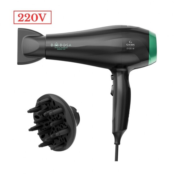 SECADOR DE CABELO GAMA BABOSA CERAMIC ION 2100W 220V SECADOR DE CABELO GAMA BABOSA CERAMIC ION 2100W 220V