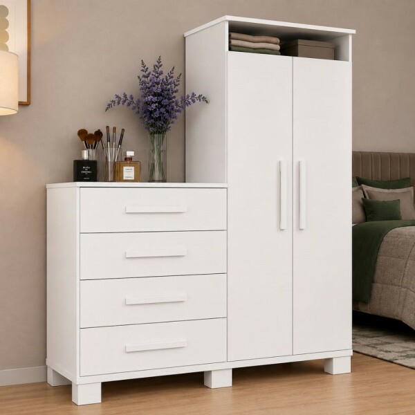 COMODA 4G 2P. ABRIR RODIAL PAMPA C/PES BRANCO 11CO2425A.2026 COMODA 4G 2P. ABRIR RODIAL PAMPA C/PES BRANCO 11CO2425A.2026