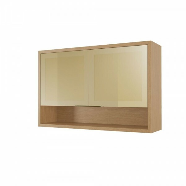 ARMARIO NESHER 2P ABRIR REFLECTA CONDESSA 120CM CARVALHO 501219 ARMARIO NESHER 2P ABRIR REFLECTA CONDESSA 120CM CARVALHO 501219